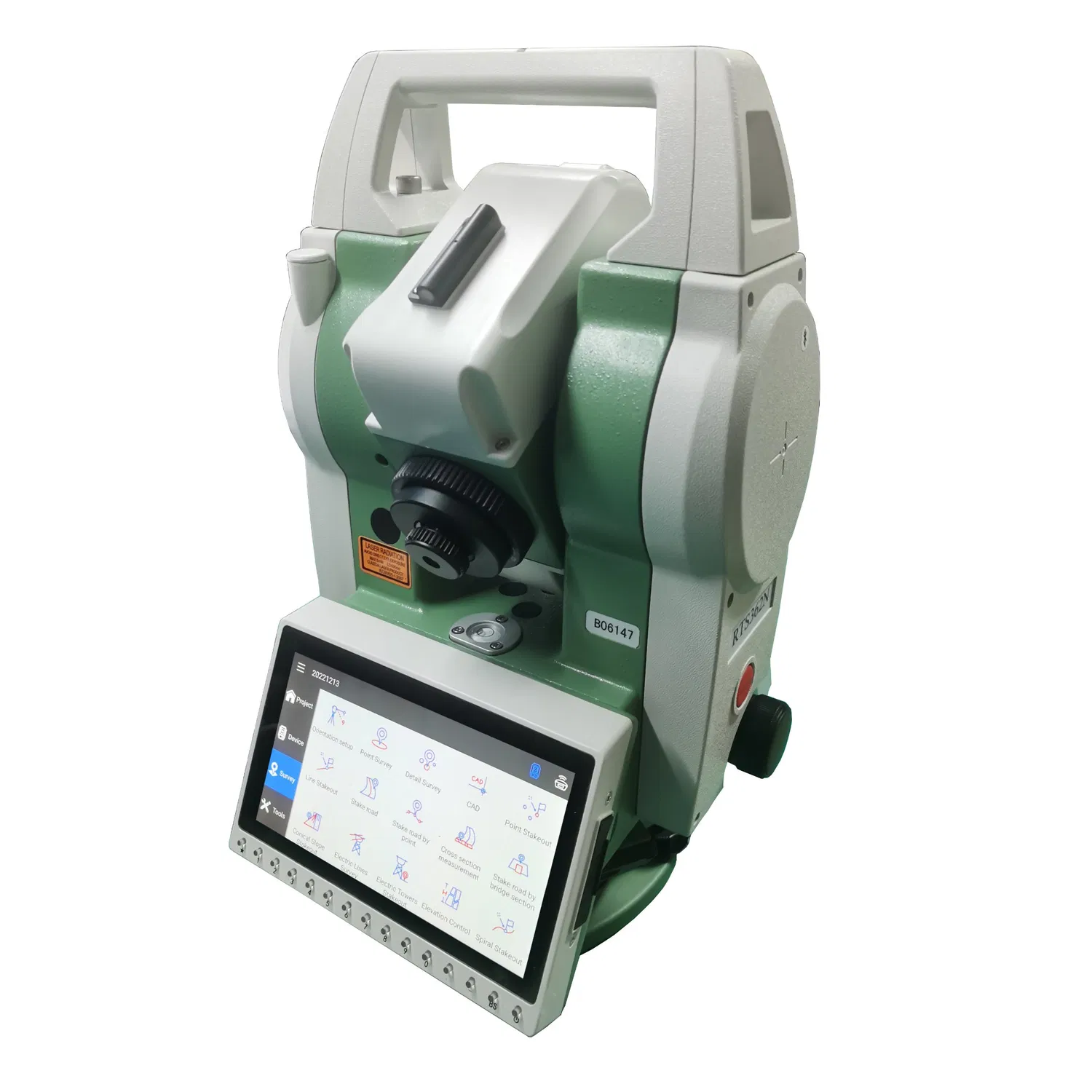 RS10 Robotic Total Station 0.5" Accuracy R1000 with Controller